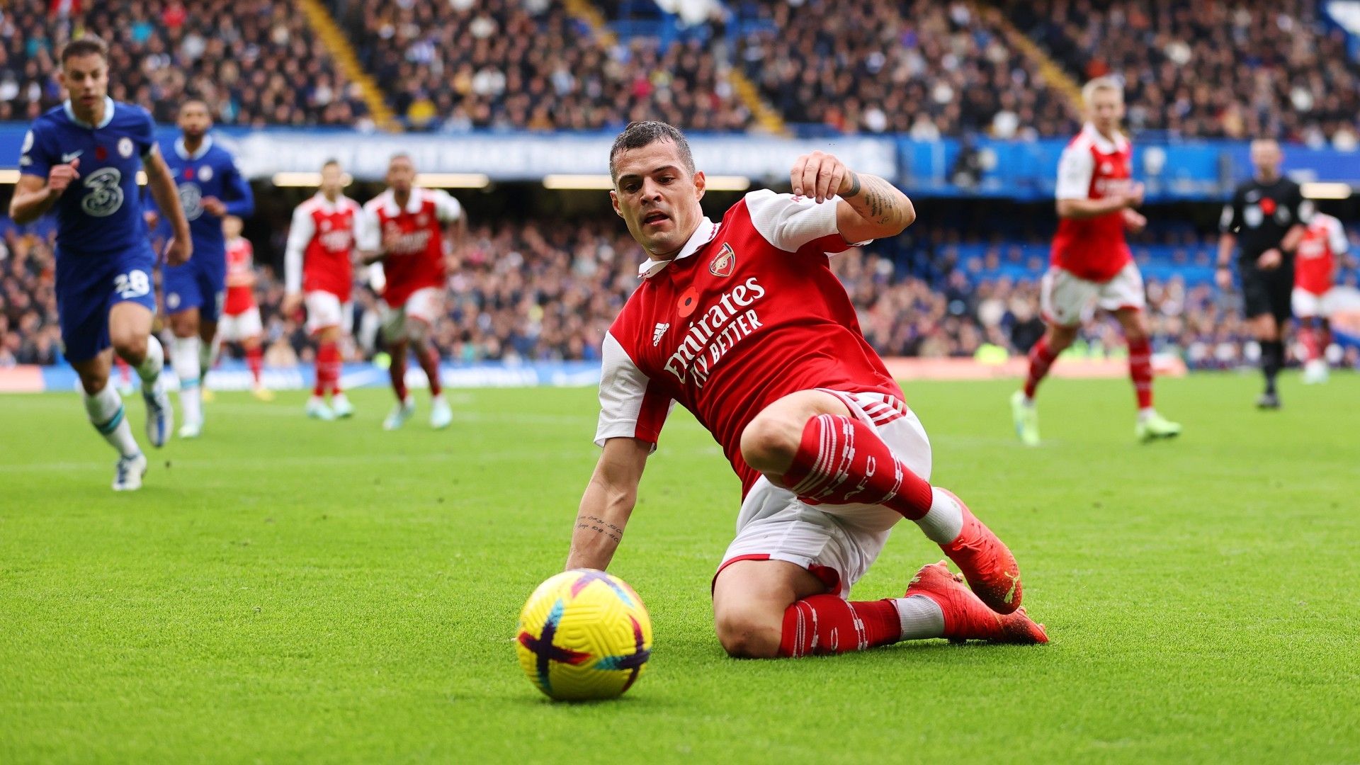 Xhaka Arsenal 2022-23 